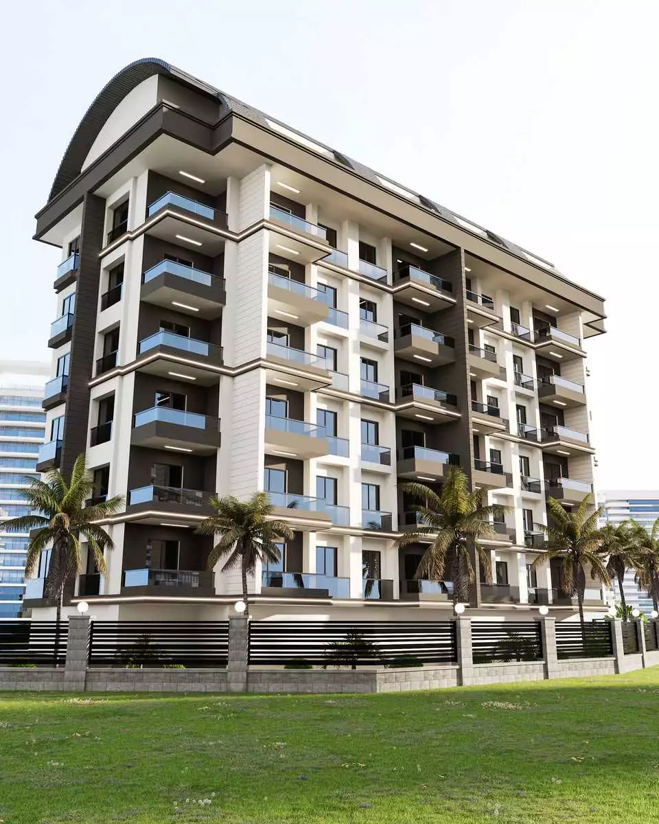 Квартира 58м² в Турции, Демирташ. Стоимостью 111000€ аренда фото-1