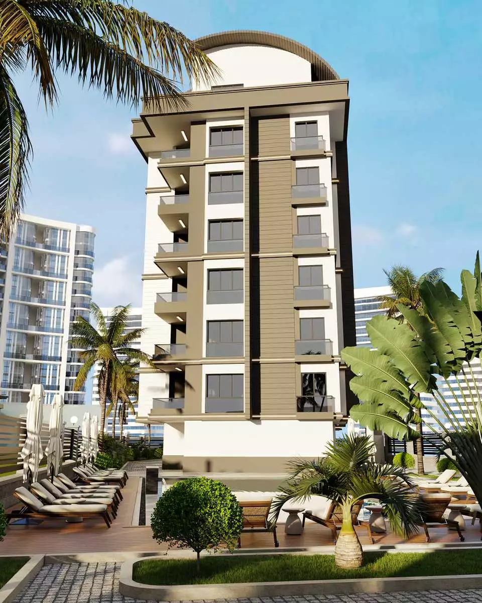 Квартира 58м² в Турции, Демирташ. Стоимостью 111000€ аренда фото-5