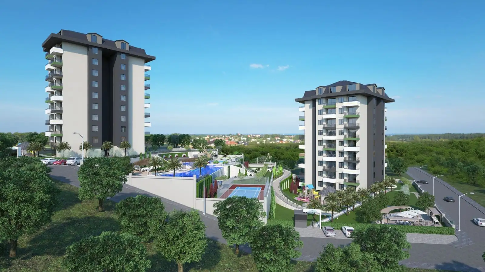 Квартира 53м² в Турции, Демирташ. Стоимостью 128250€ аренда фото-2