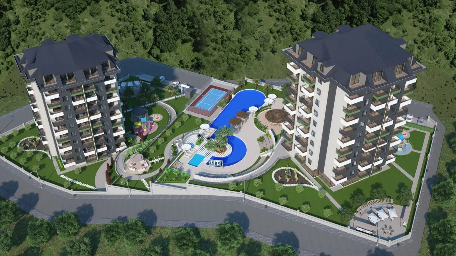 Квартира 53м² в Турции, Демирташ. Стоимостью 128250€ аренда фото-3