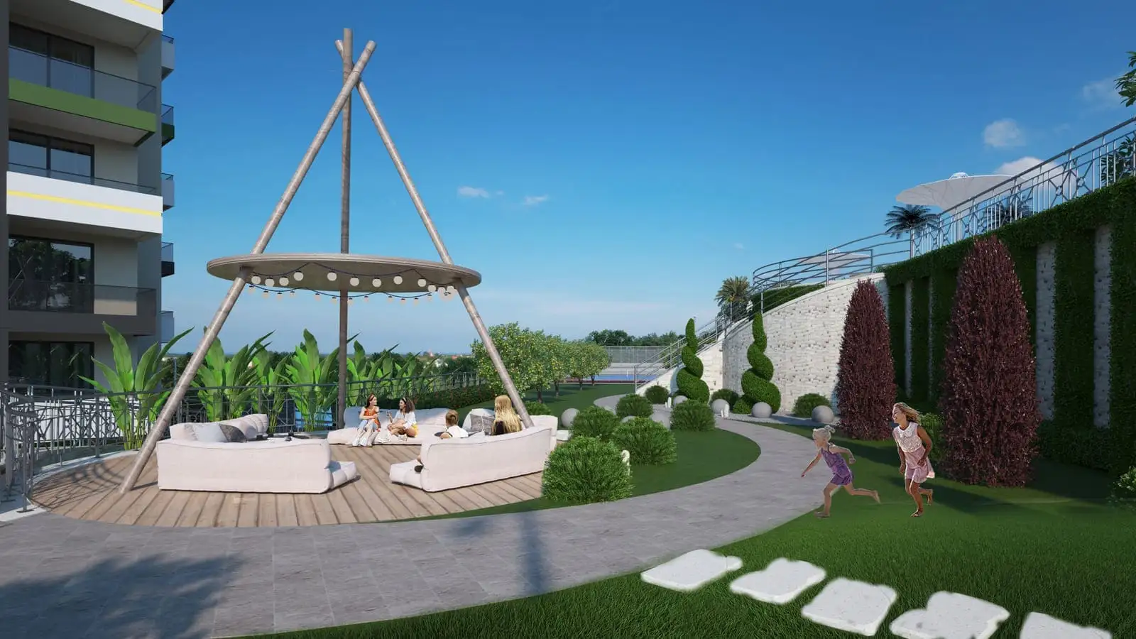 Квартира 53м² в Турции, Демирташ. Стоимостью 128250€ аренда фото-6