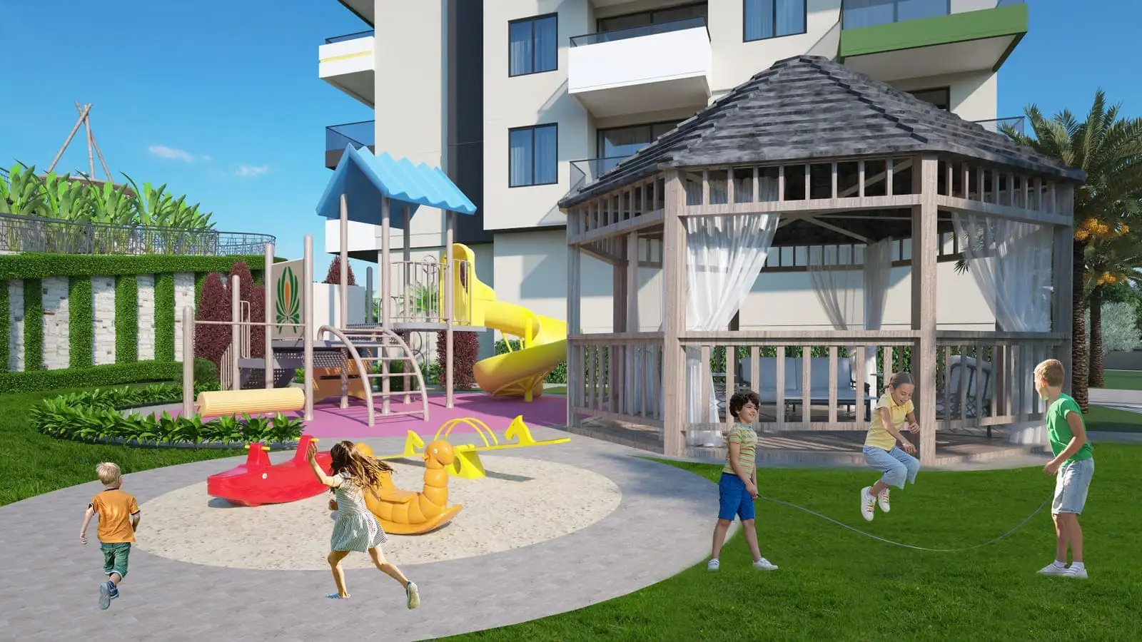 Квартира 53м² в Турции, Демирташ. Стоимостью 128250€ аренда фото-8