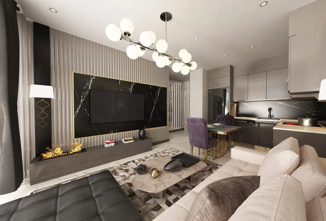 Квартира 53м² в Турции, Демирташ. Стоимостью 128250€ аренда фото-24