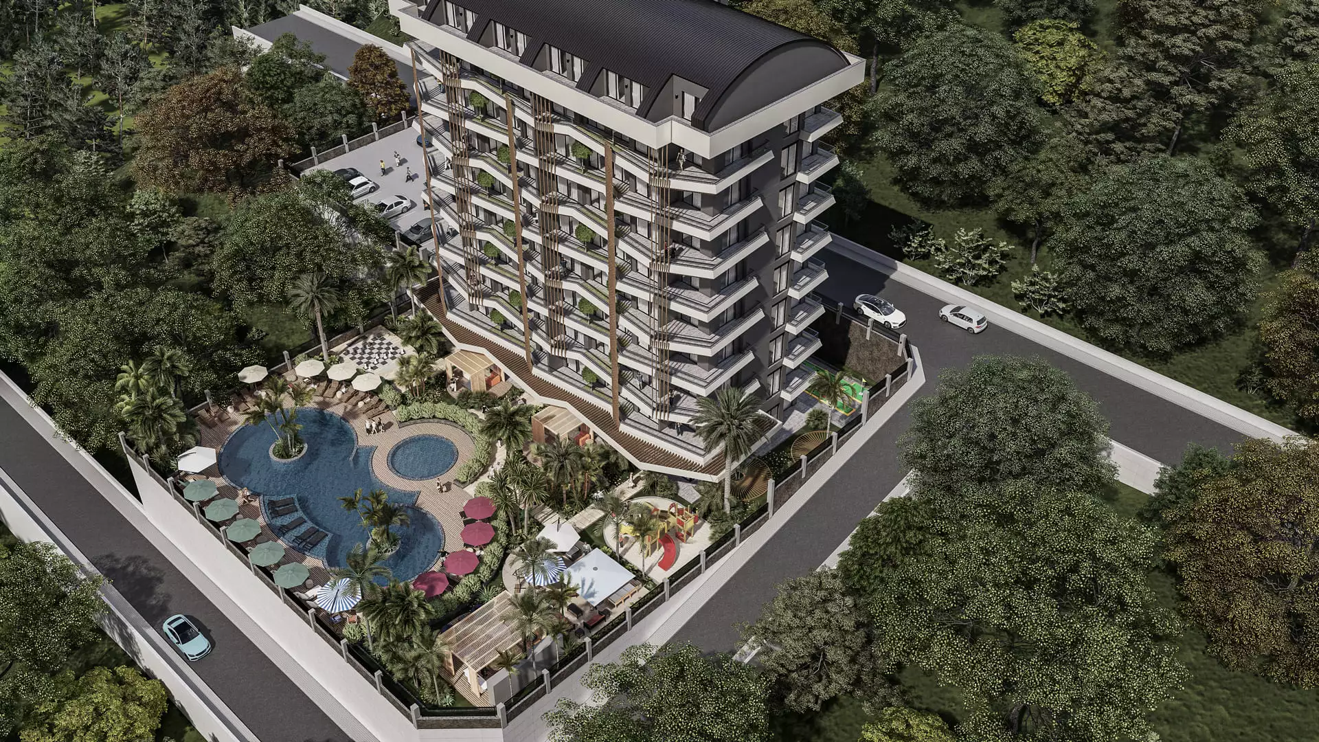 Пентхаус 102м² в Турции, Демирташ. Стоимостью 129000€ аренда фото-8