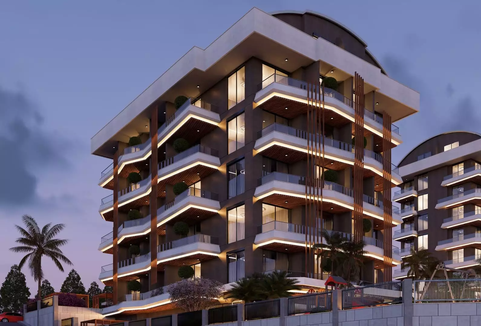 Пентхаус 102м² в Турции, Демирташ. Стоимостью 129000€ аренда фото-9
