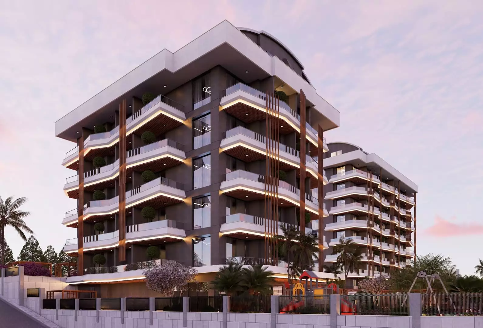 Пентхаус 102м² в Турции, Демирташ. Стоимостью 129000€ аренда фото-11
