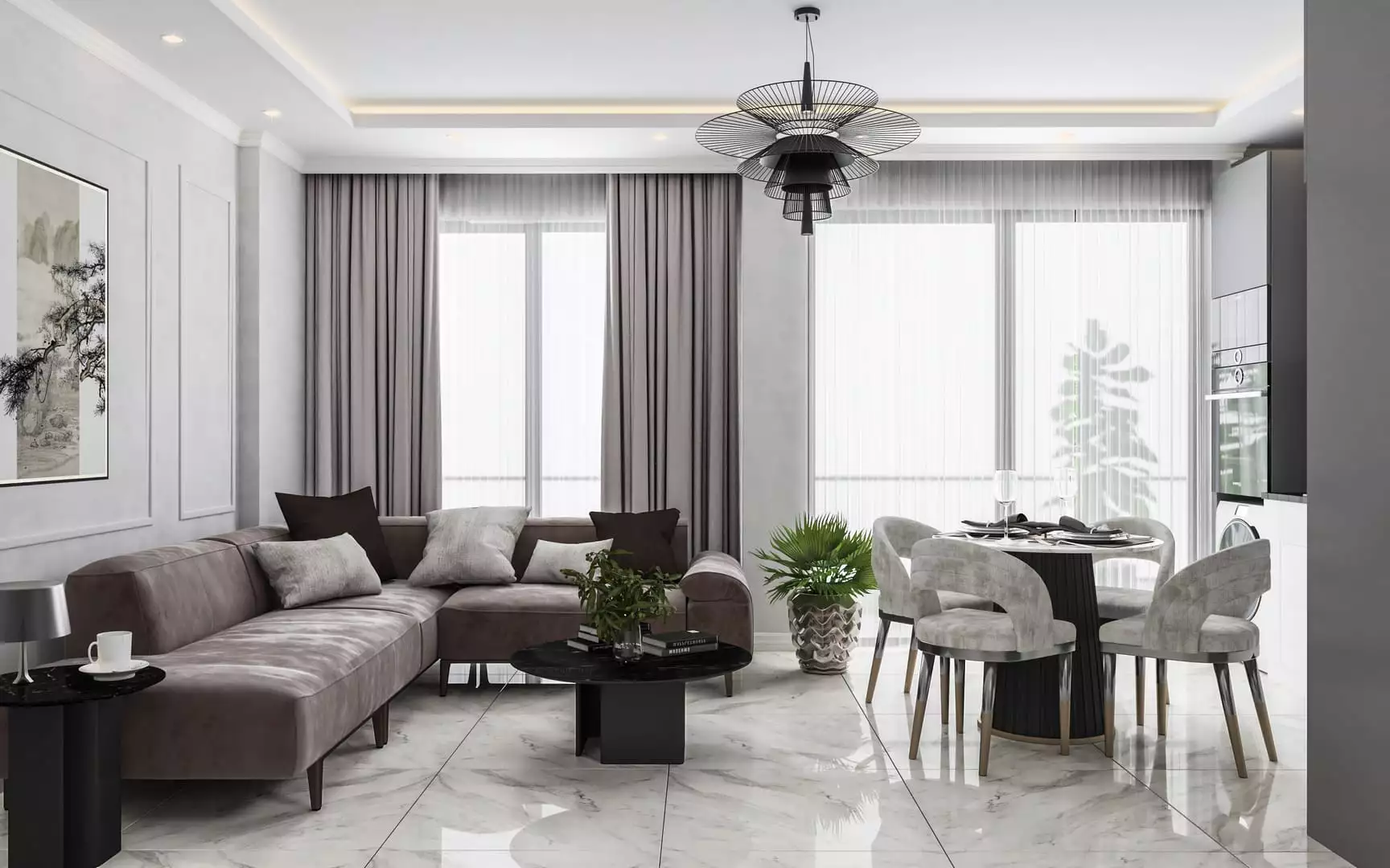 Пентхаус 102м² в Турции, Демирташ. Стоимостью 129000€ аренда фото-20