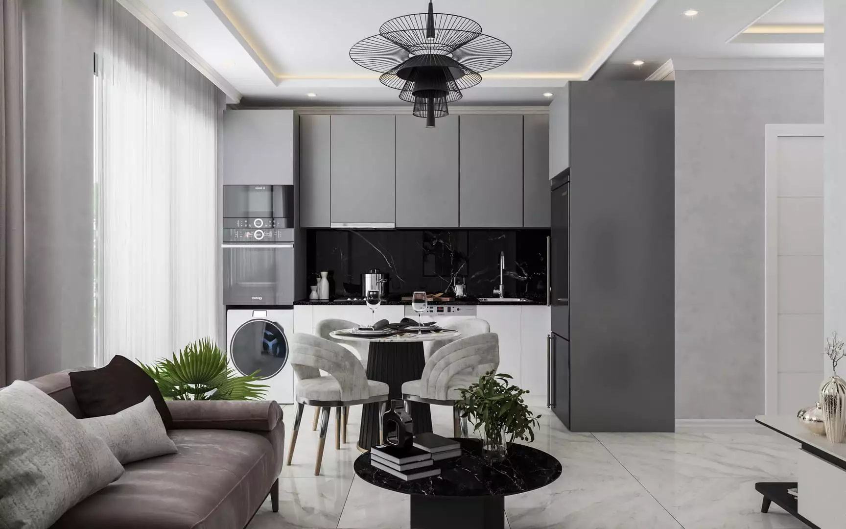 Пентхаус 102м² в Турции, Демирташ. Стоимостью 129000€ аренда фото-21
