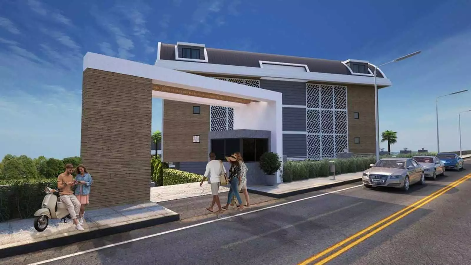 Квартира 46м² в Турции, Каргыджак. Стоимостью 155000€ аренда фото-7