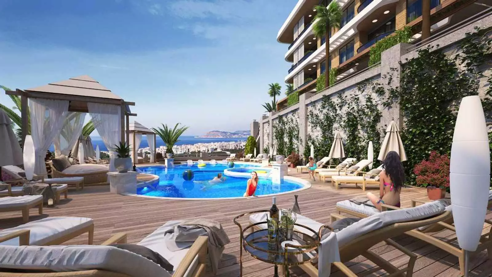 Квартира 46м² в Турции, Каргыджак. Стоимостью 155000€ аренда фото-10