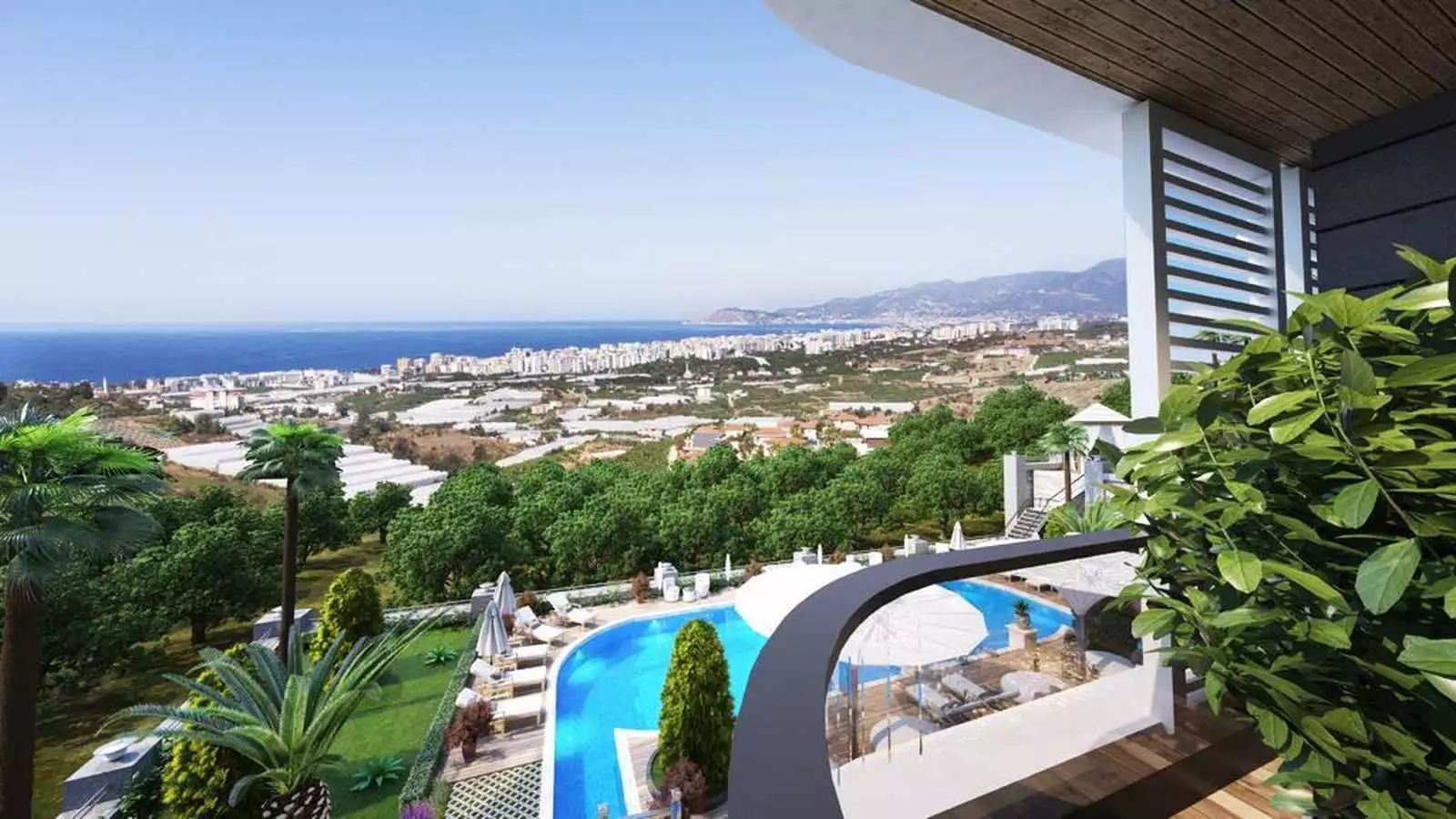 Квартира 46м² в Турции, Каргыджак. Стоимостью 155000€ аренда фото-21