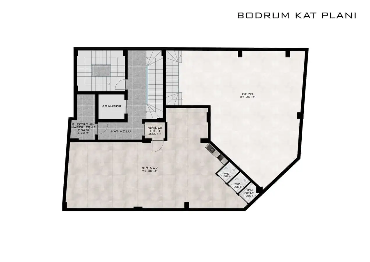 Квартира 50м² в Турции, Махмутлар. Стоимостью 139000€ аренда фото-27