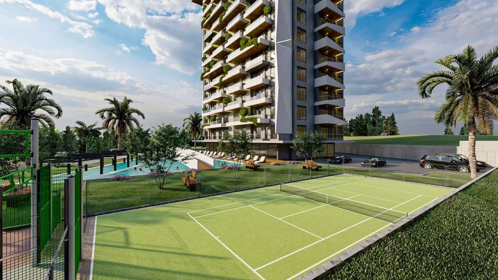 Квартира 67м² в Турции, Махмутлар. Стоимостью 143000€ аренда фото-8