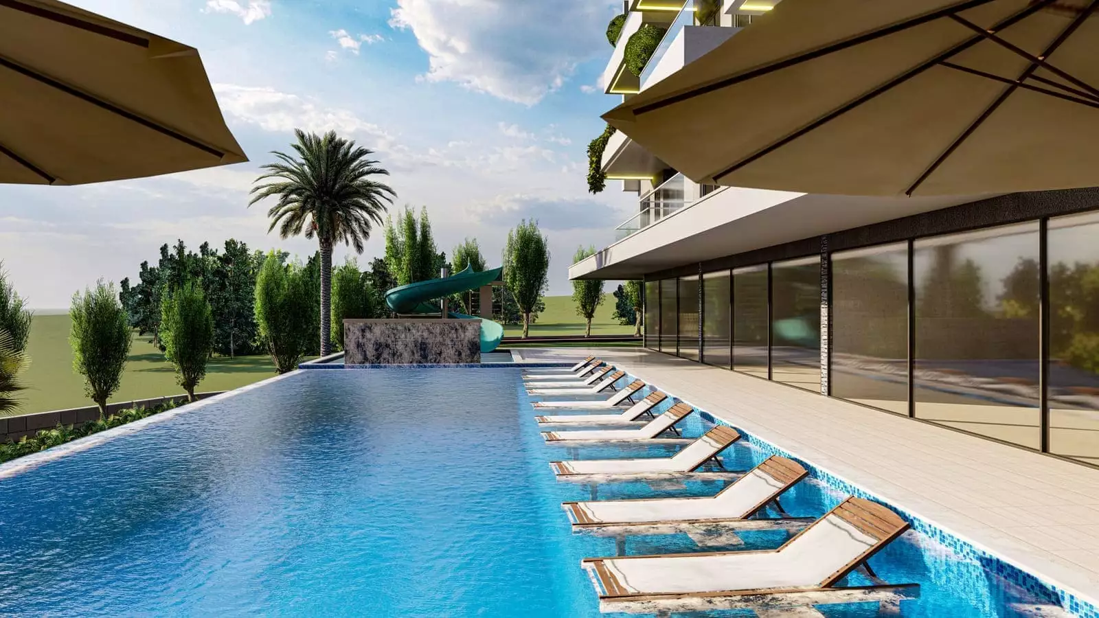 Квартира 67м² в Турции, Махмутлар. Стоимостью 143000€ аренда фото-12