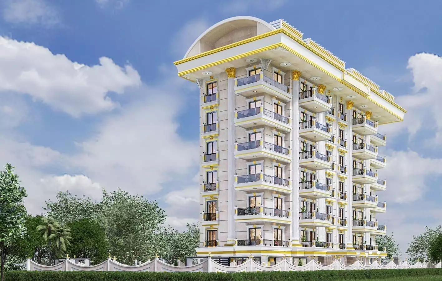 Квартира 78м² в Турции, Махмутлар. Стоимостью 170000€ аренда фото-2