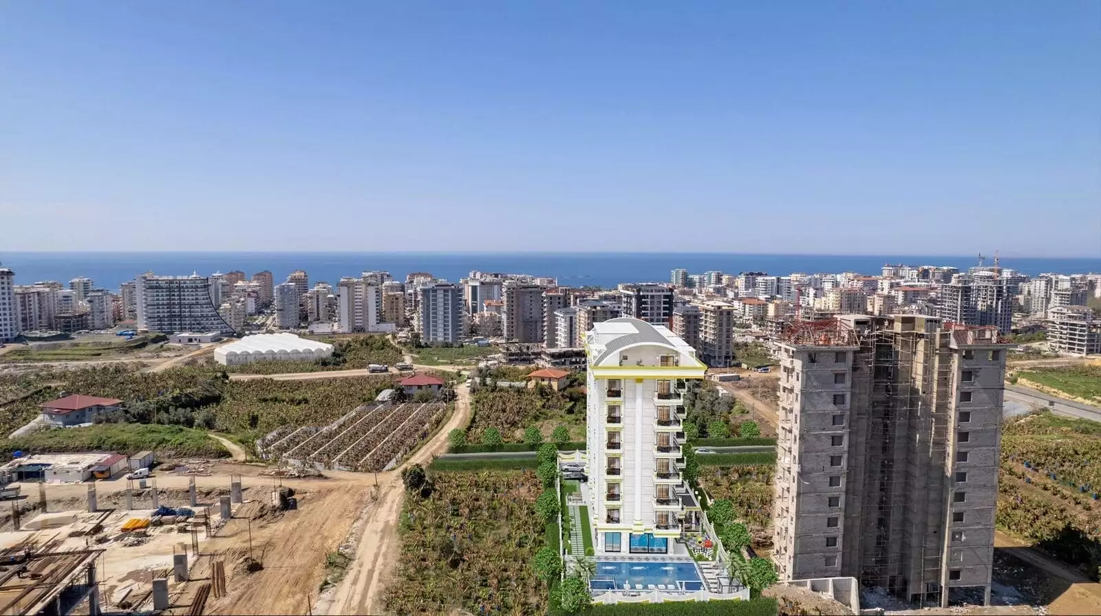 Квартира 78м² в Турции, Махмутлар. Стоимостью 170000€ аренда фото-8