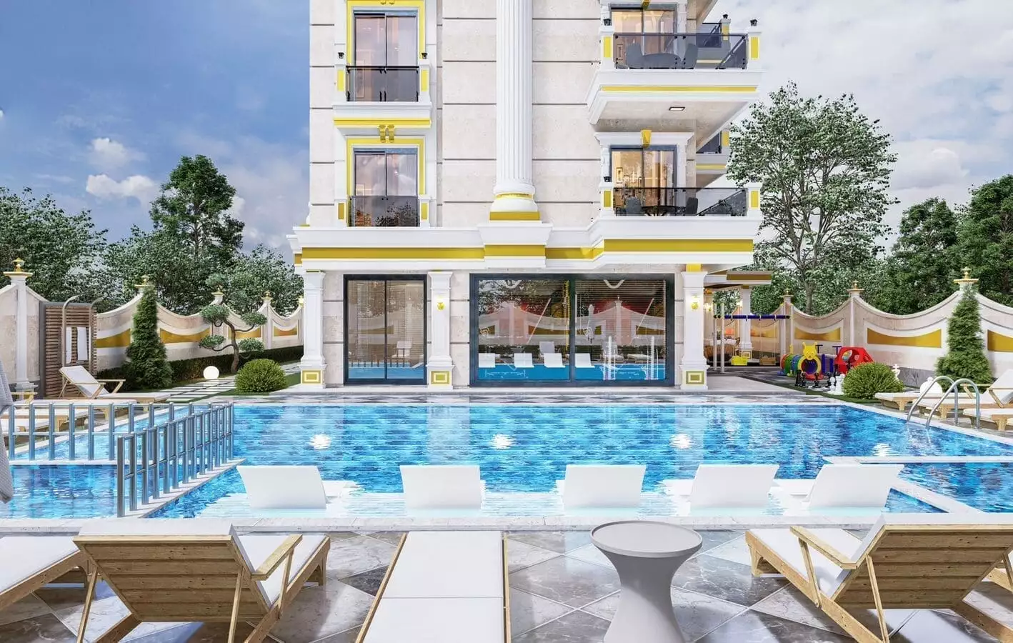 Квартира 78м² в Турции, Махмутлар. Стоимостью 170000€ аренда фото-10