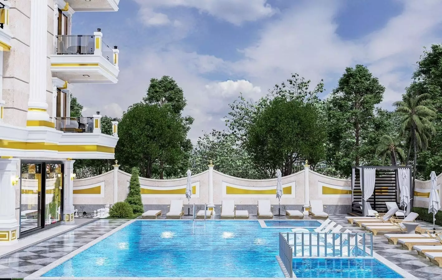 Квартира 78м² в Турции, Махмутлар. Стоимостью 170000€ аренда фото-11