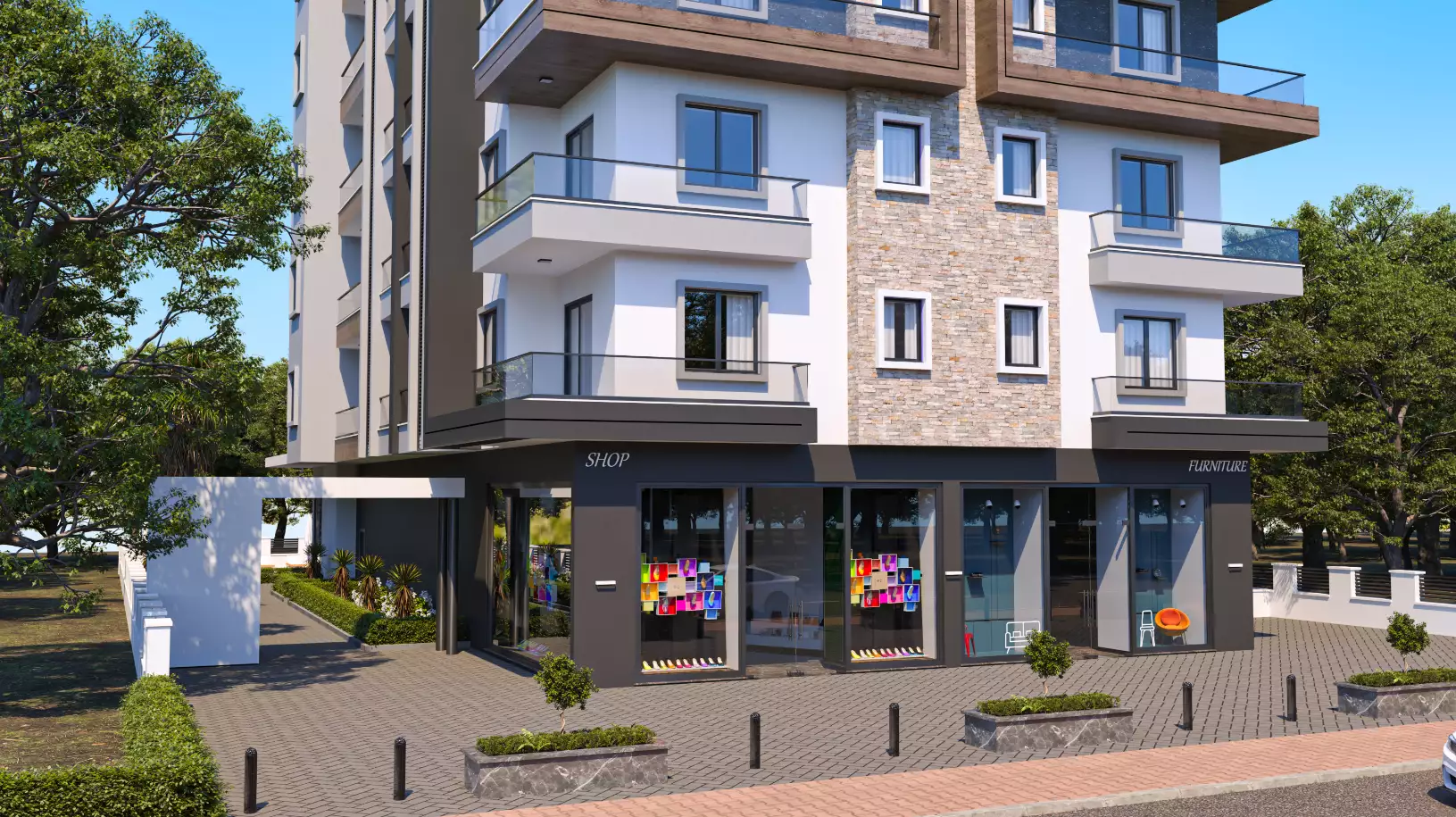 Квартира 54м² в Турции, Махмутлар. Стоимостью 175000€ аренда фото-2