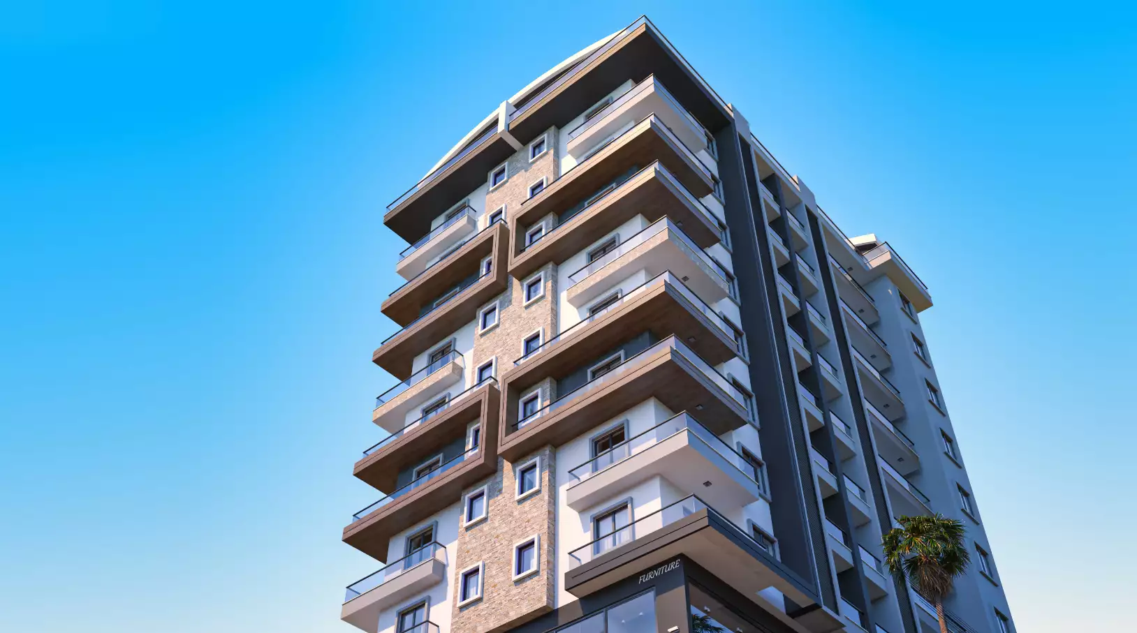 Квартира 54м² в Турции, Махмутлар. Стоимостью 175000€ аренда фото-7