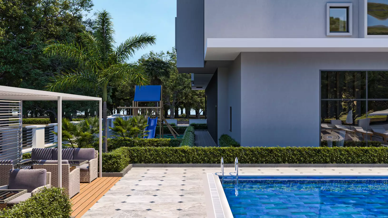 Квартира 54м² в Турции, Махмутлар. Стоимостью 175000€ аренда фото-9