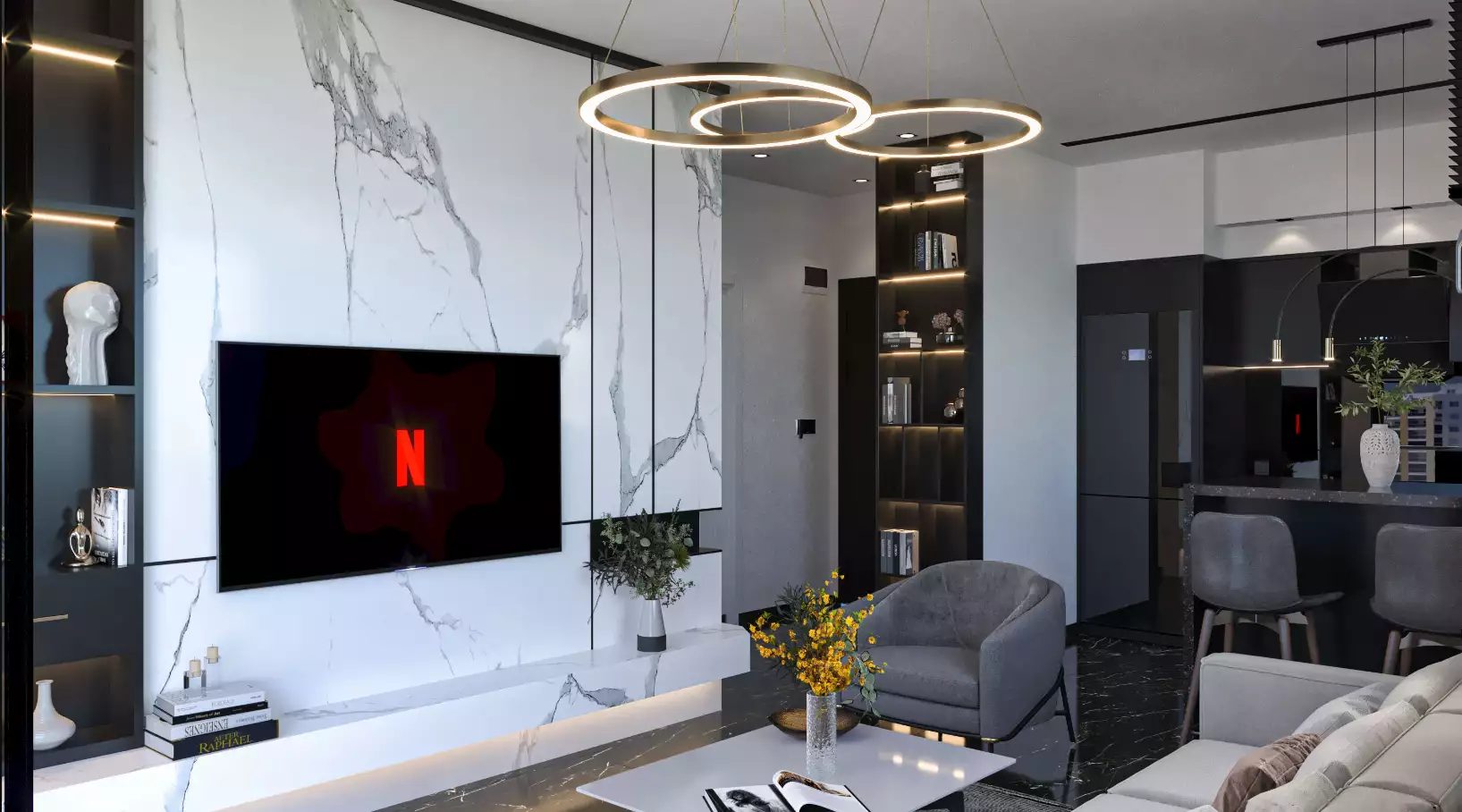 Квартира 54м² в Турции, Махмутлар. Стоимостью 175000€ аренда фото-19