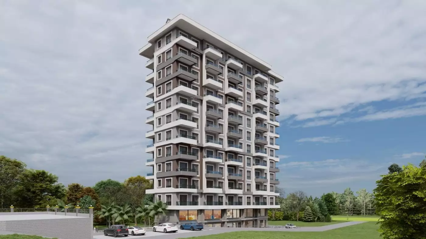 Квартира 49м² в Турции, Махмутлар. Стоимостью 144000€ аренда фото-1