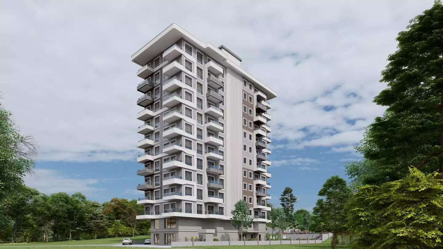 Квартира 49м² в Турции, Махмутлар. Стоимостью 144000€ аренда фото-6