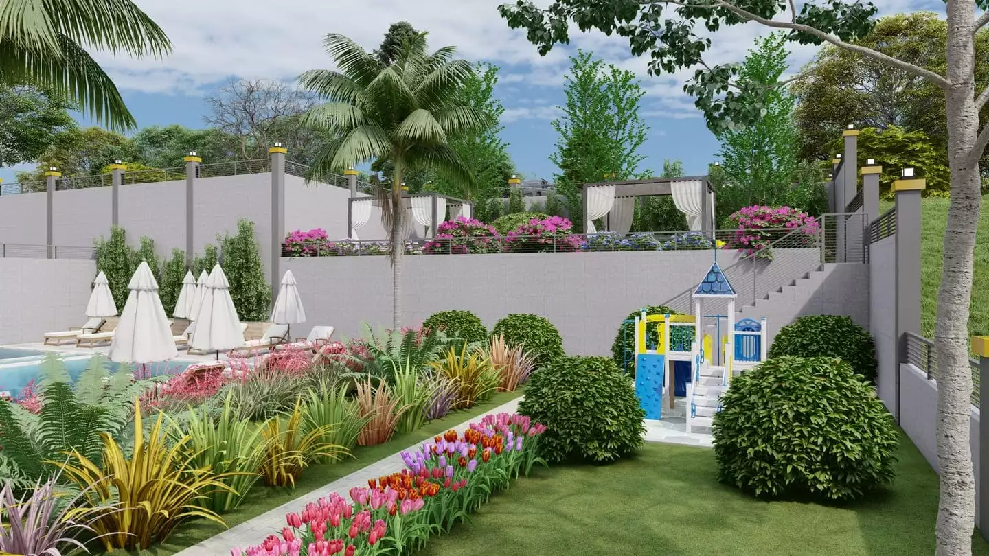 Квартира 49м² в Турции, Махмутлар. Стоимостью 144000€ аренда фото-8