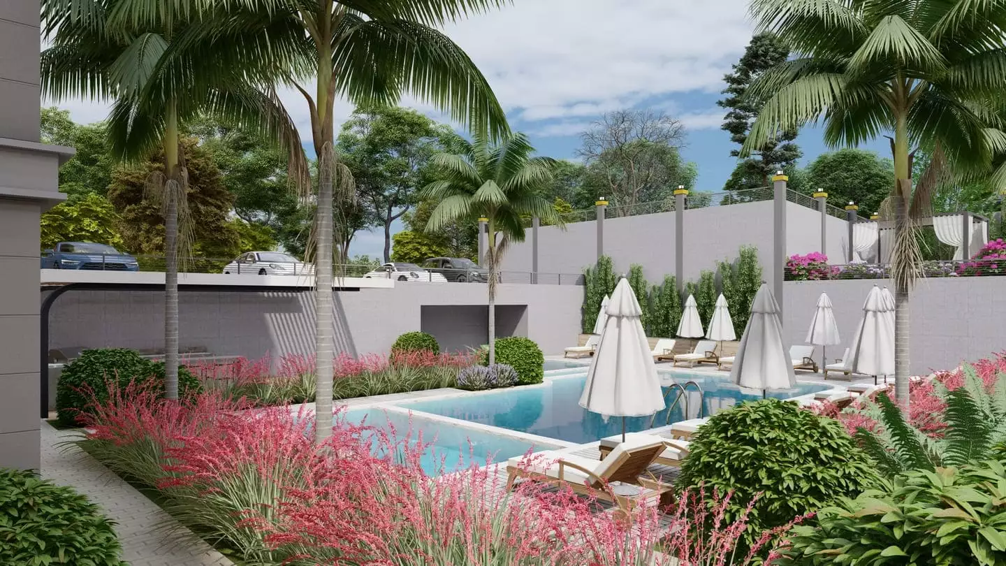 Квартира 49м² в Турции, Махмутлар. Стоимостью 144000€ аренда фото-9