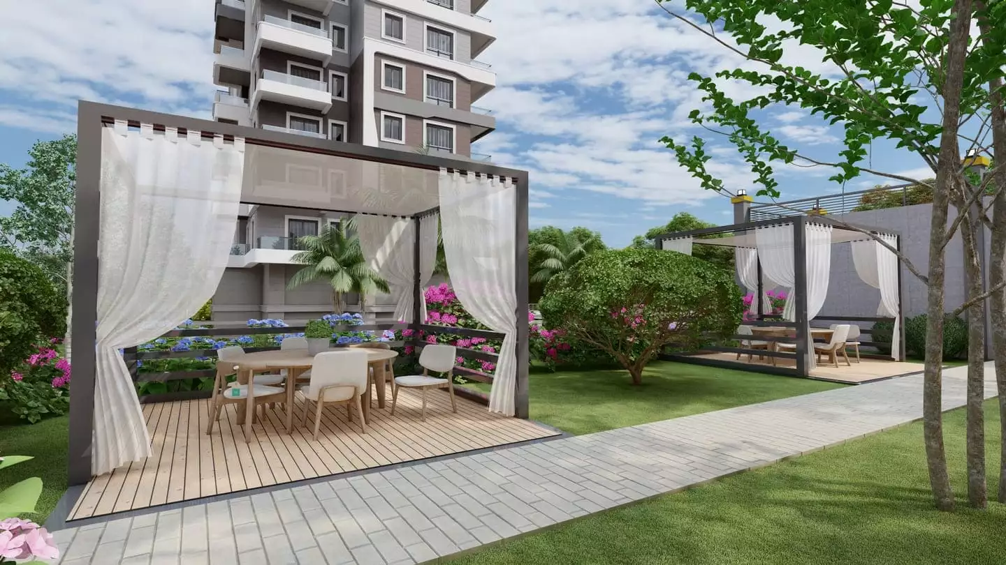 Квартира 49м² в Турции, Махмутлар. Стоимостью 144000€ аренда фото-11