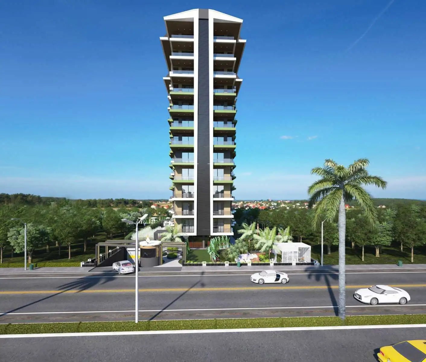 Квартира 83м² в Турции, Махмутлар. Стоимостью 330500€ аренда фото-2