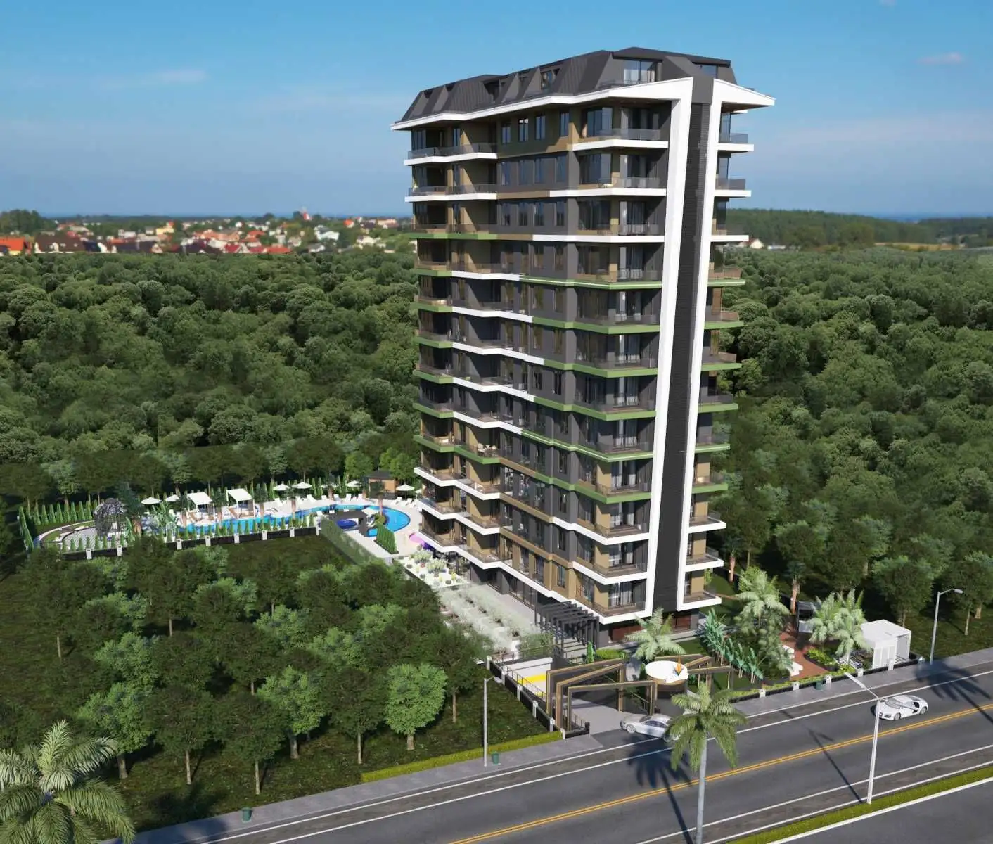 Квартира 83м² в Турции, Махмутлар. Стоимостью 330500€ аренда фото-3