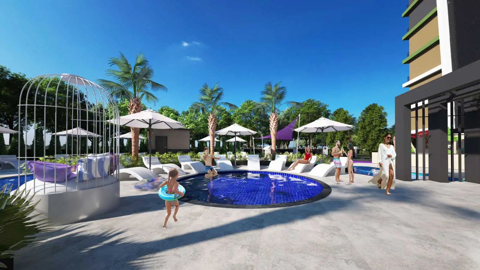 Квартира 83м² в Турции, Махмутлар. Стоимостью 330500€ аренда фото-10