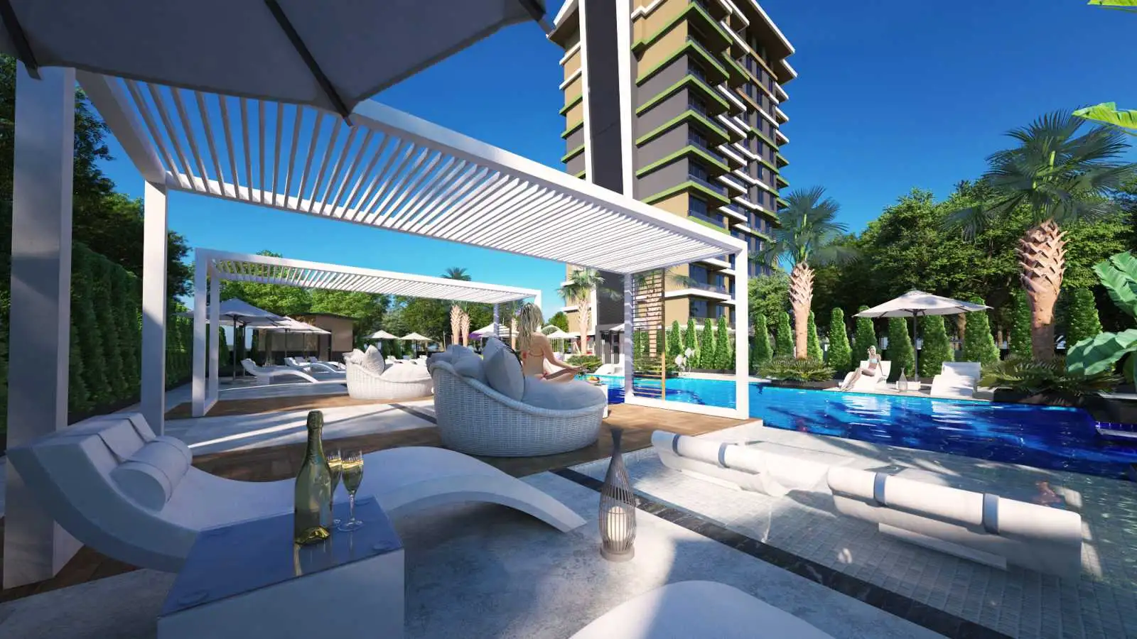 Квартира 83м² в Турции, Махмутлар. Стоимостью 330500€ аренда фото-13