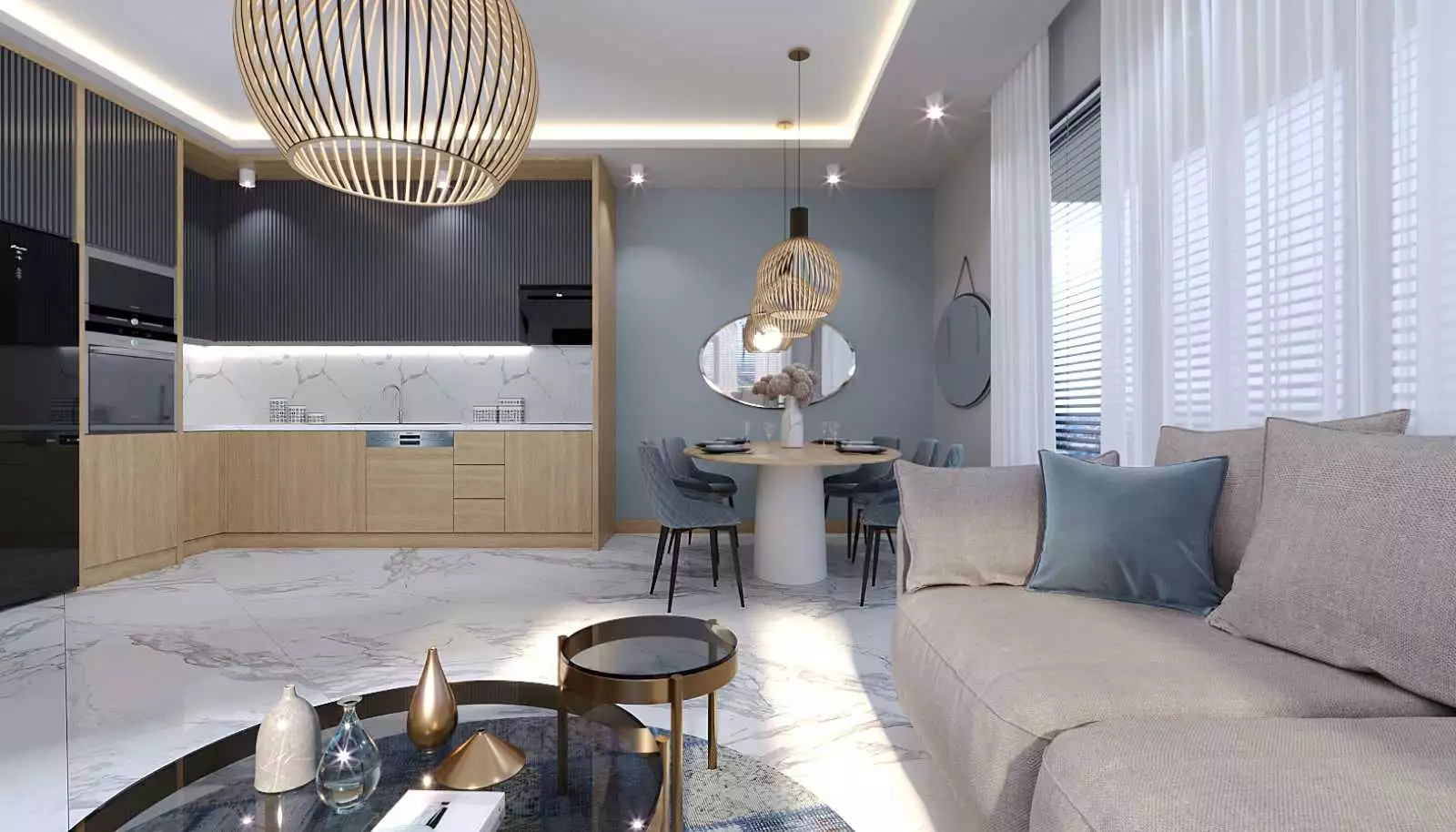 Квартира 47м² в Турции, Махмутлар. Стоимостью 130000€ аренда фото-19