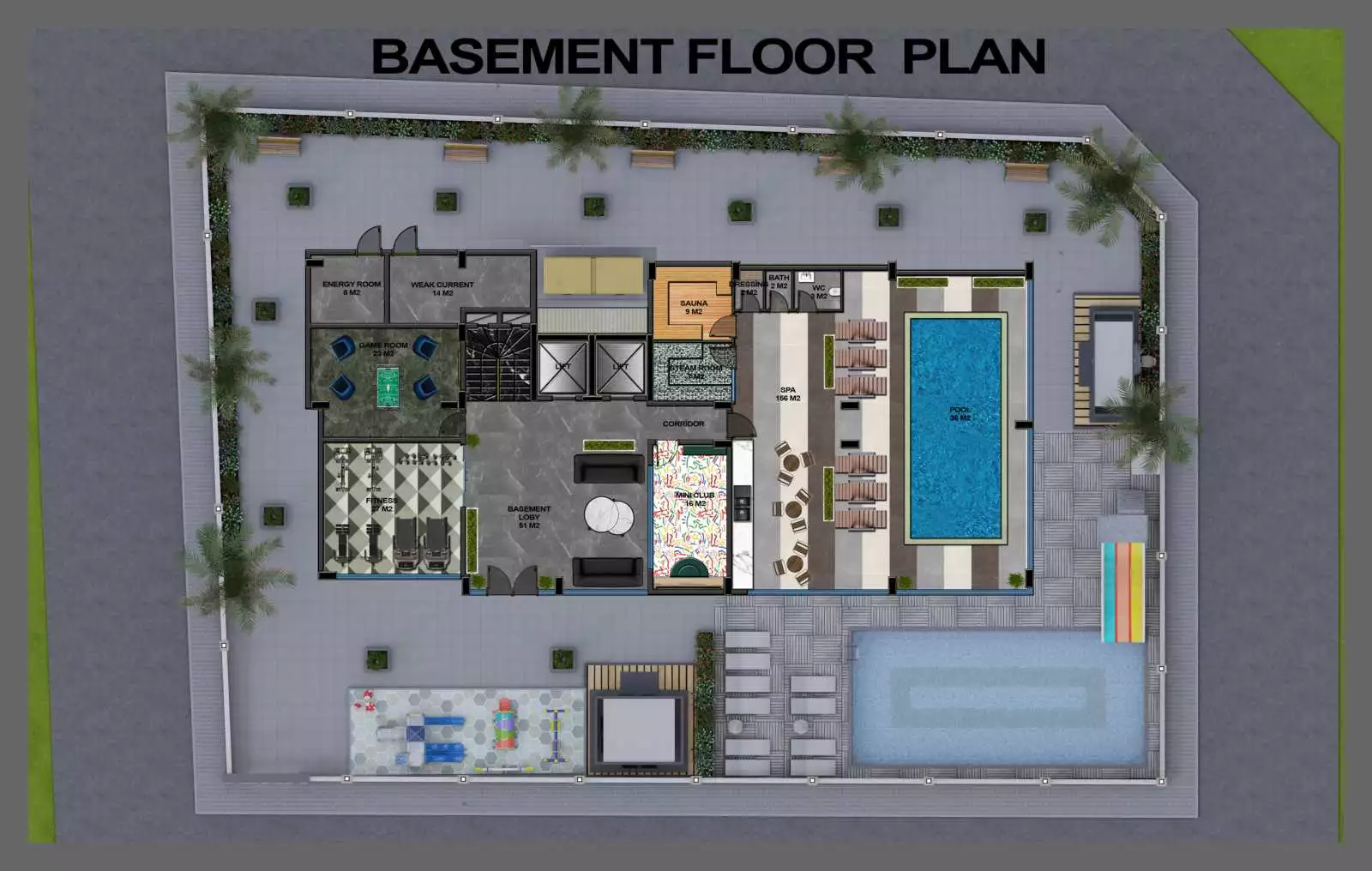 Квартира 47м² в Турции, Махмутлар. Стоимостью 130000€ аренда фото-31