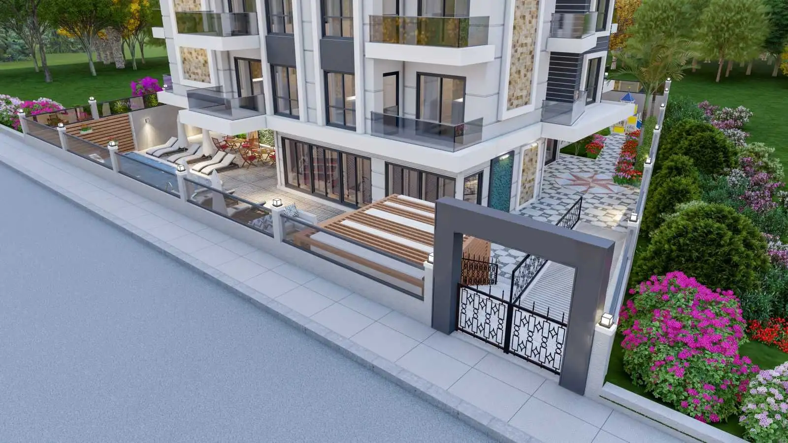 Квартира 55м² в Турции, Махмутлар. Стоимостью 130000€ аренда фото-7