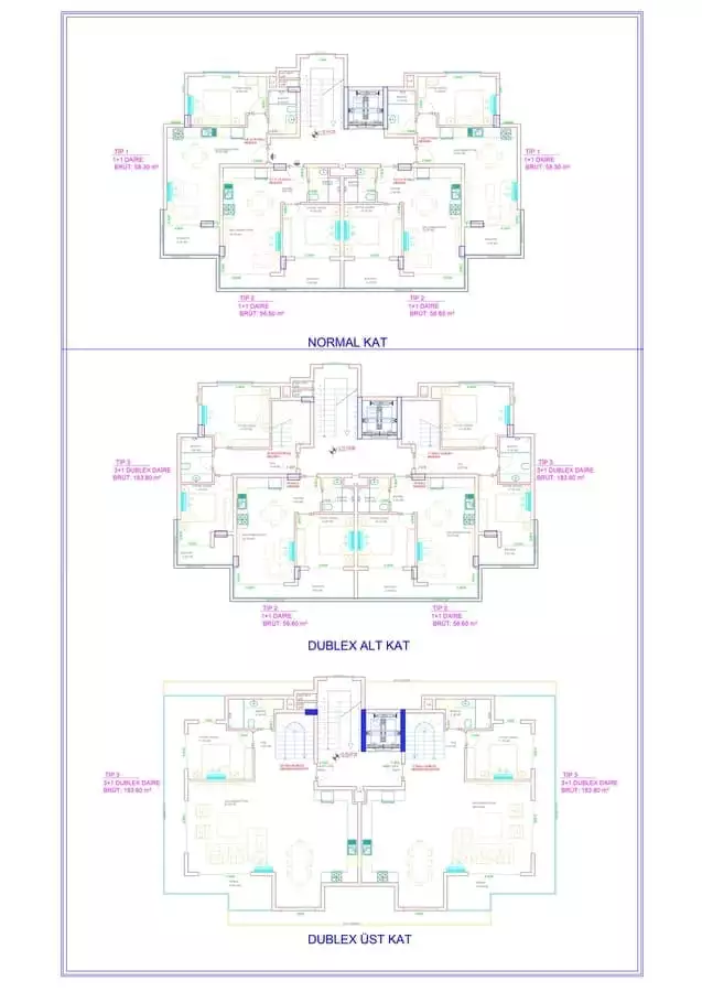 Квартира 56м² в Турции, Махмутлар. Стоимостью 139000€ аренда фото-20