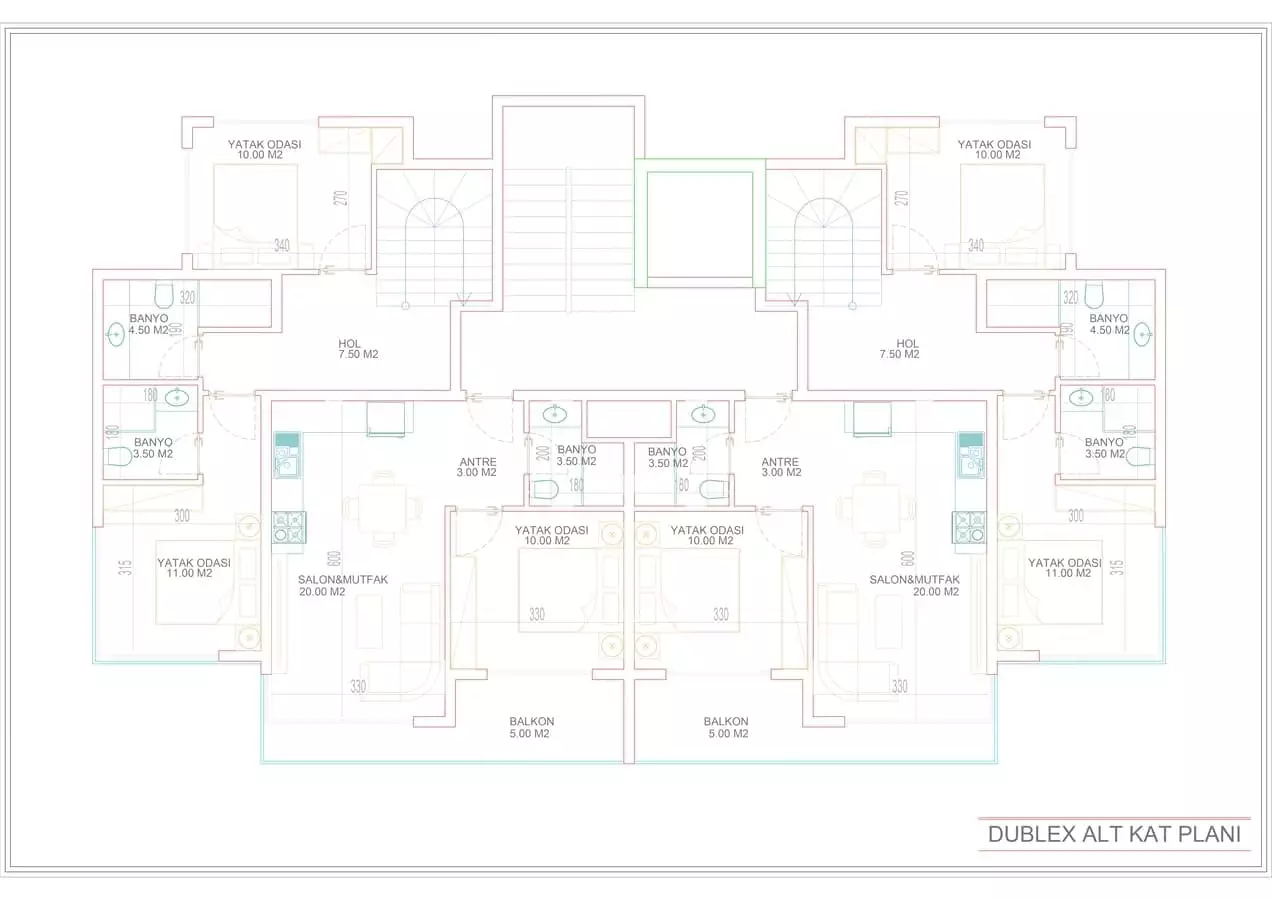 Квартира 56м² в Турции, Махмутлар. Стоимостью 139000€ аренда фото-22