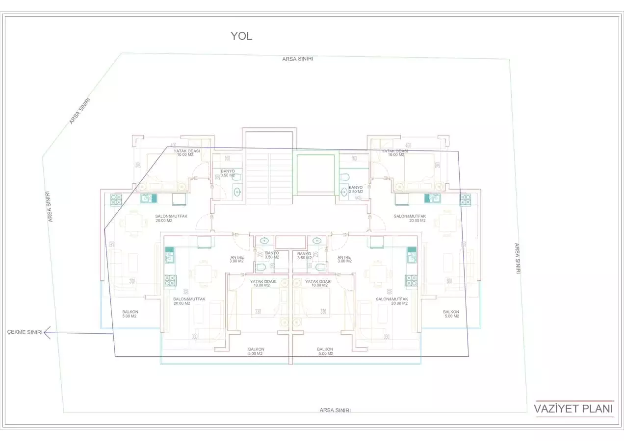 Квартира 56м² в Турции, Махмутлар. Стоимостью 139000€ аренда фото-24
