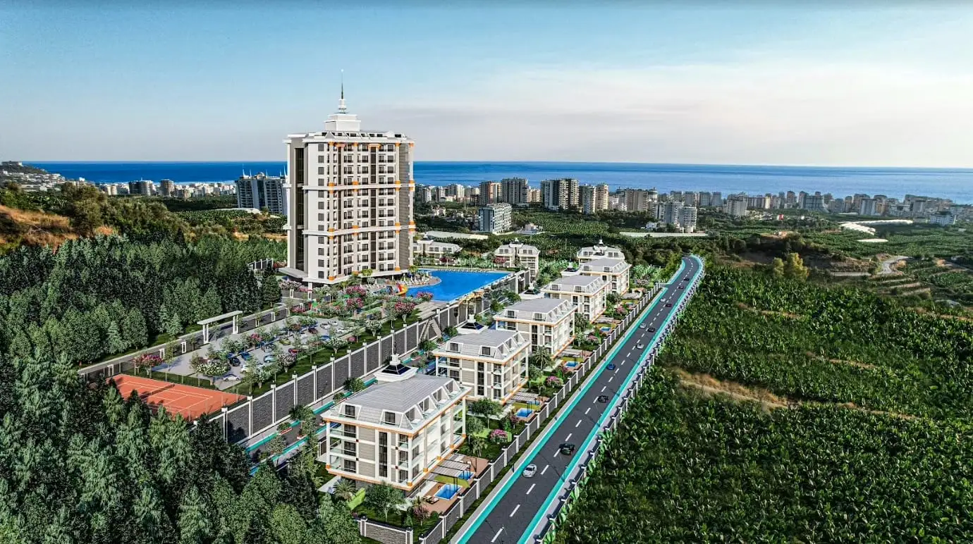 Квартира 38м² в Турции, Махмутлар. Стоимостью 128000€ аренда фото-2