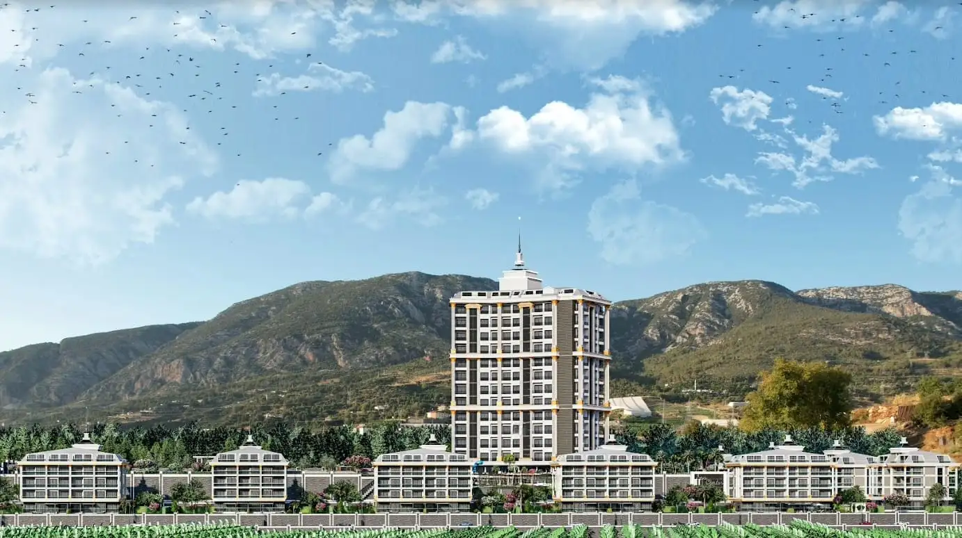 Квартира 38м² в Турции, Махмутлар. Стоимостью 128000€ аренда фото-4