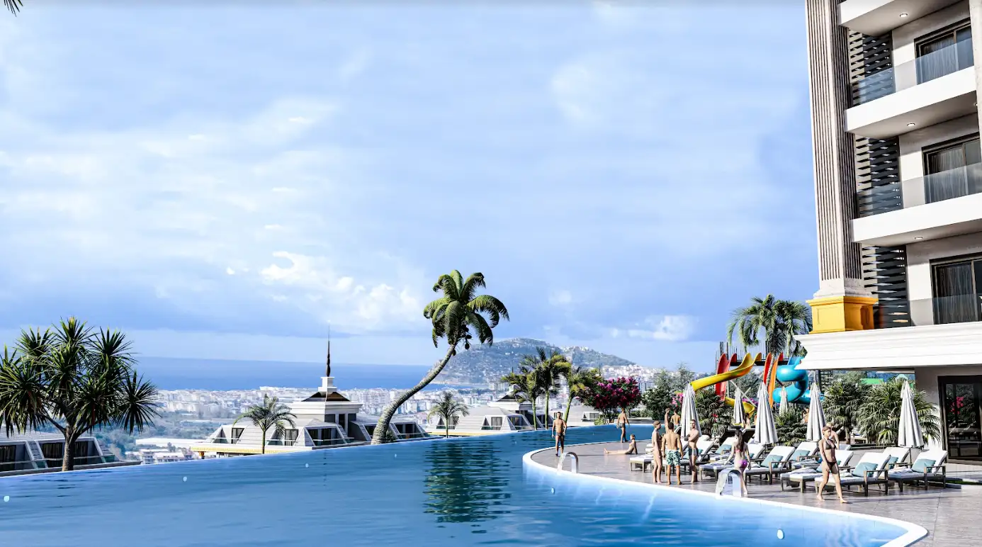 Квартира 38м² в Турции, Махмутлар. Стоимостью 128000€ аренда фото-9