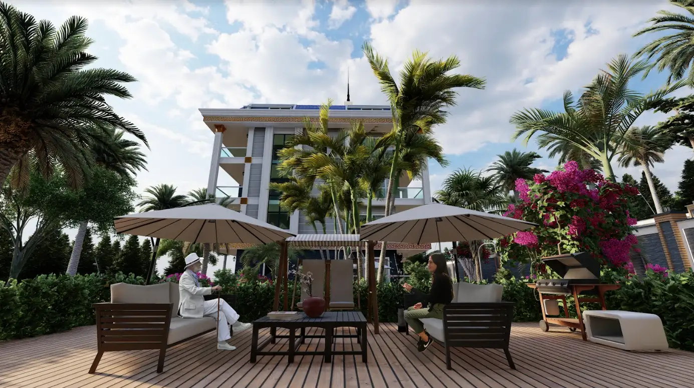 Квартира 38м² в Турции, Махмутлар. Стоимостью 128000€ аренда фото-11