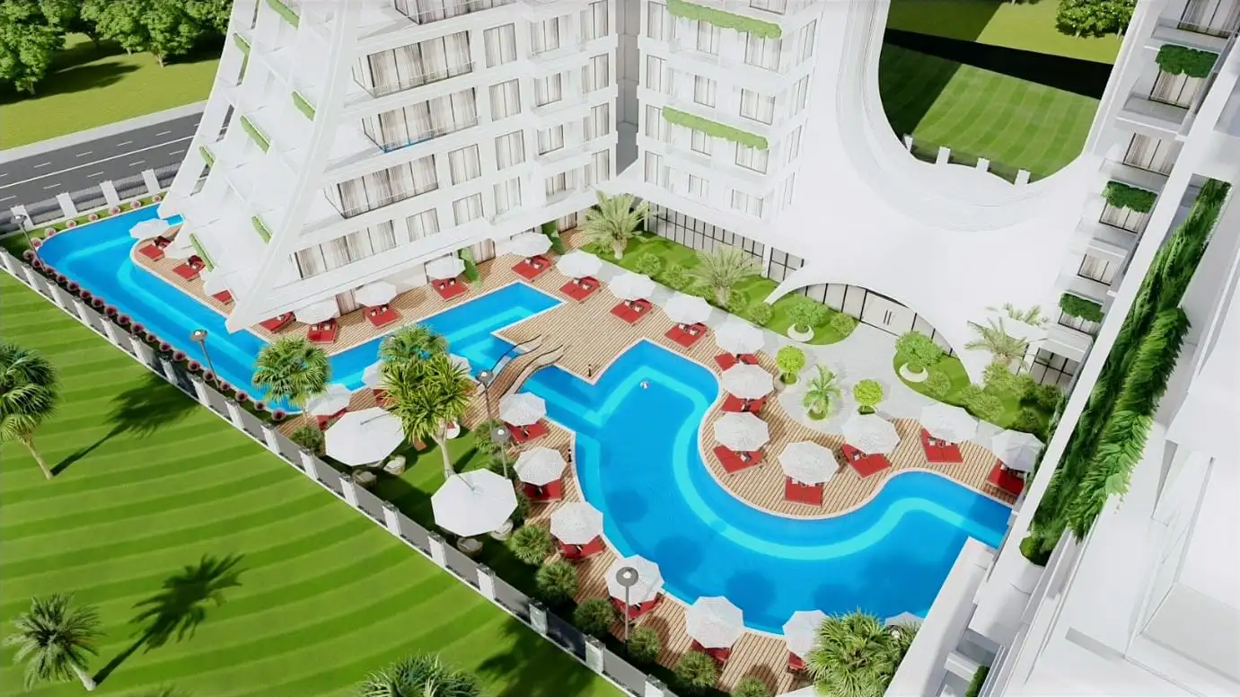 Квартира 55м² в Турции, Махмутлар. Стоимостью 149500€ аренда фото-14