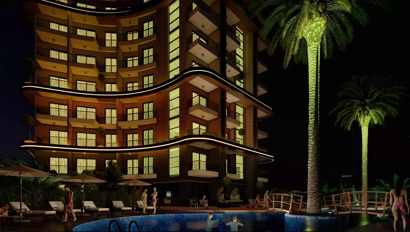 Квартира 53м² в Турции, Махмутлар. Стоимостью 135000€ аренда фото-11