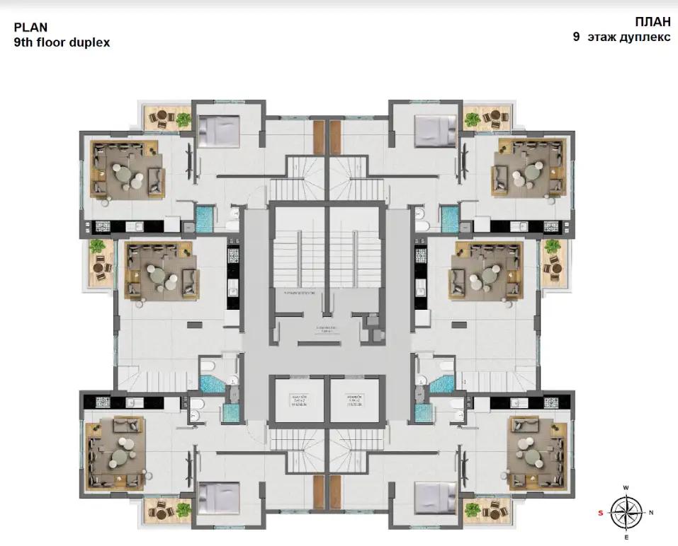 Квартира 65м² в Турции, Махмутлар. Стоимостью 137000€ аренда фото-30