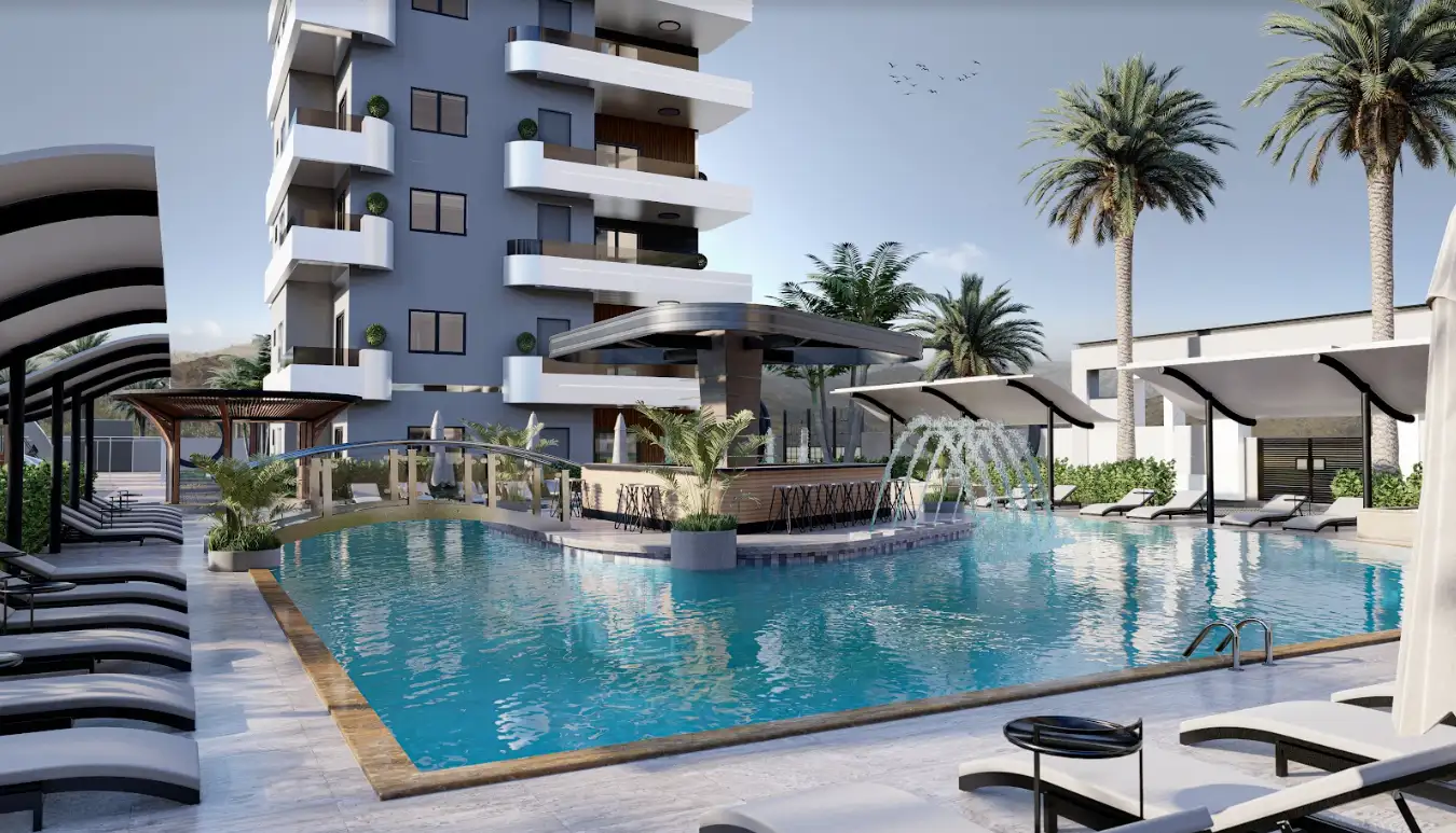 Квартира 55м² в Турции, Махмутлар. Стоимостью 155000€ аренда фото-7