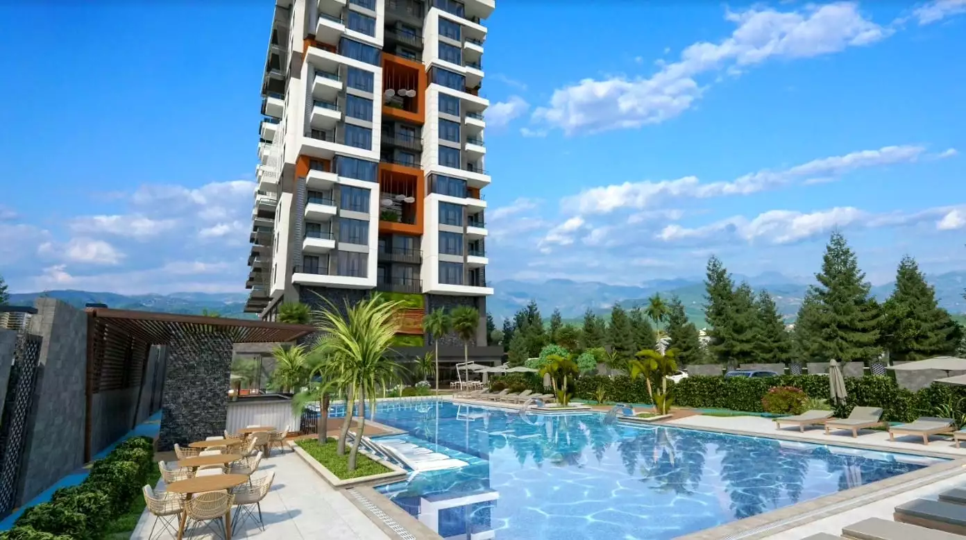 Квартира 49м² в Турции, Махмутлар. Стоимостью 140000€ аренда фото-3